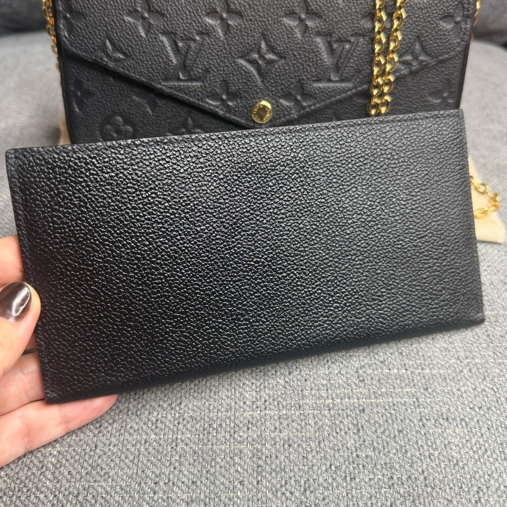 Louis Vuitton Felicie empreinte leather card holder - Picture 5 of 6